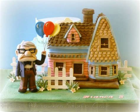 Carl Fredricksen's House As Cake - Between The Pages Blog