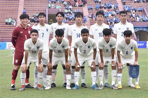 ทีมชาติไทย U17 เฮคว้าชัยเหนือ ไชนิสไทเป Afc U17 Asian Cup 2023