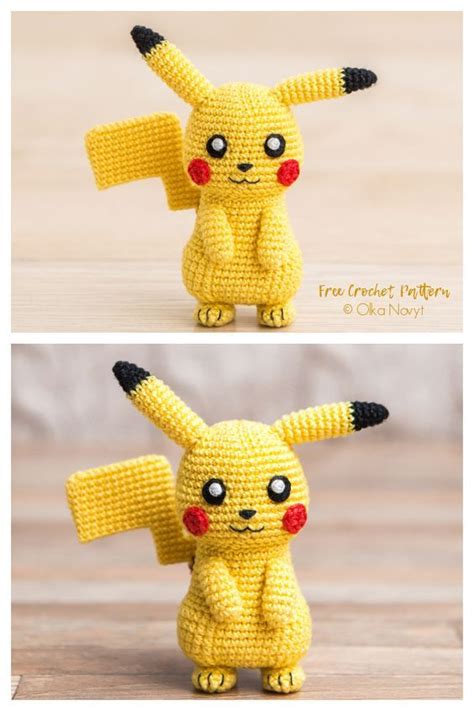 Crochet Pikachu Amigurumi Free Patterns Artofit