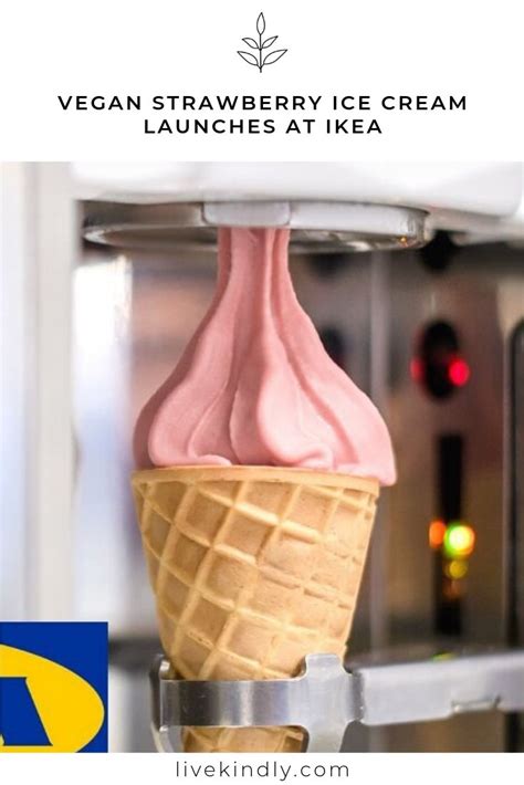 Vegan Strawberry Ice Cream Launches at IKEA | Vegan strawberry ice ...