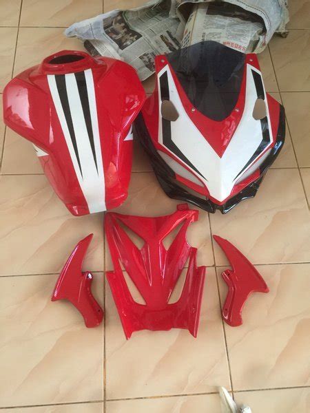 Jual Kondom Tangki Cbr Facelift Paketan Kedok Vigril Dan Winglet Gp