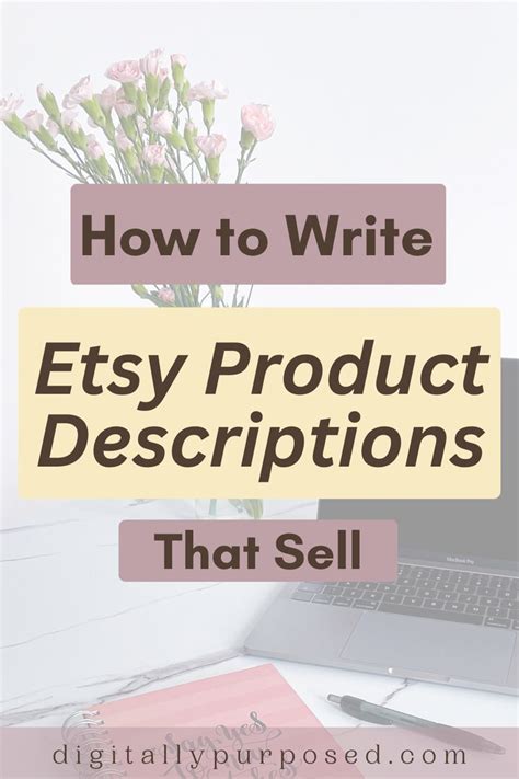 How To Write Etsy Product Descriptions That Sell Starting Etsy Shop Etsy Sales Starting An