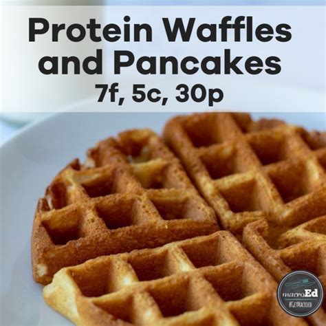 High Protein Waffles And Pancakes Fluffy And Low Carb