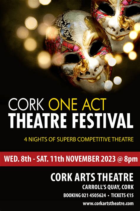 Cork One Act Theatre Festival At Cork Arts Theatre Event Tickets From