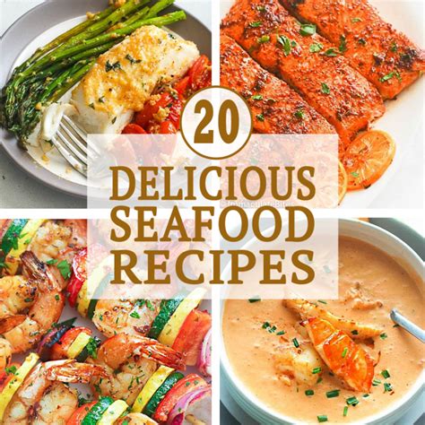 20 Delicious Seafood Recipes - Immaculate Bites