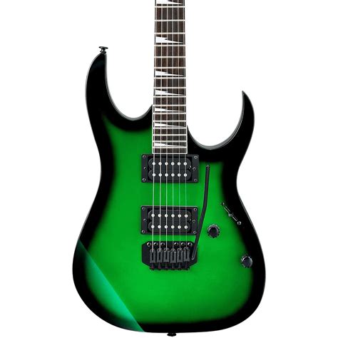 Ibanez Grg120bdx Electric Guitar Metallic Green Sunburst Ebay