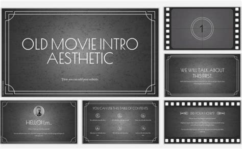 Free Movie Templates for PowerPoint and Google Slides - SlidesMania