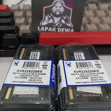 jual ram laptop kingston ddr gb gb gb sodimm   mhz