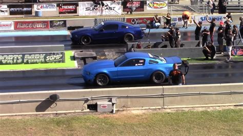 Twin Turbo Coyote Ford Mustang Drags Many Siblings And It S Six Second Royalty Autoevolution