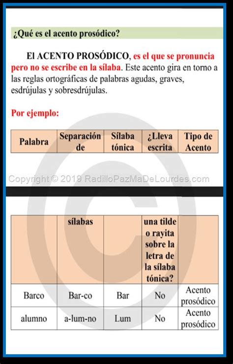 Acento ProsÓdico Acento EnfÁtico Acento DiacrÍtico Acento OrtogrÁfico