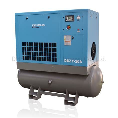 20HP 15kw Rotary Single Screw Air Compressor With Hanbell Screw