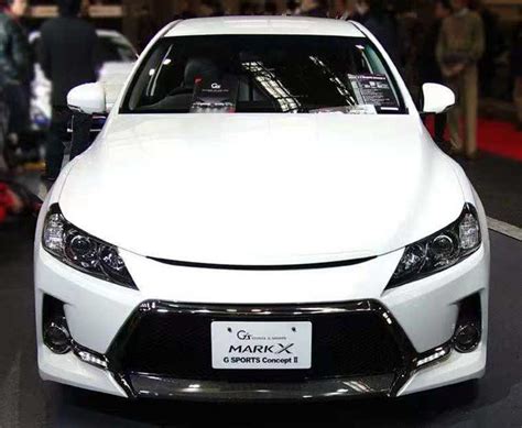 Toyota Mark X Reiz Convert To Gr Style Body Kits