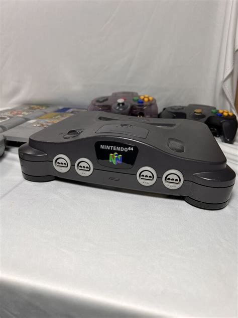 Nintendo 64 Console Bundle 2 3 Controllers 7 Games Tested And