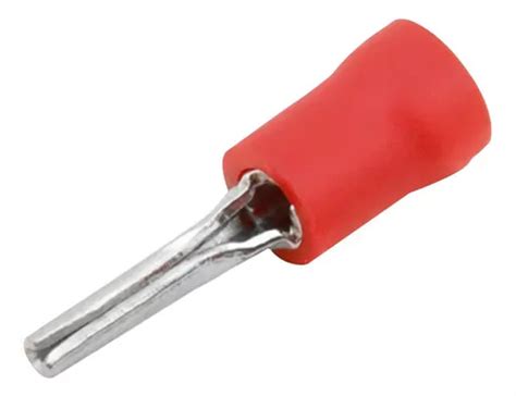 Terminal Pino Curto Vermelho 0 50 1 50mm 100 Peças MercadoLivre