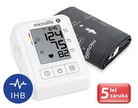 Microlife BP B2 Accurate automatický tlakoměr na paži s adaptérem