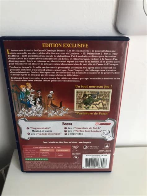 Dvd Disney Les Dalmatiens Sur La Terre Des H Ros Ed Exclusiv N