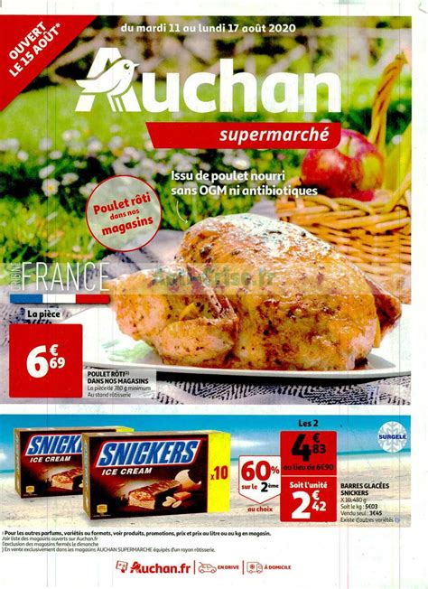 Anti crise fr Catalogue Auchan Supermarché du 11 au 17 août