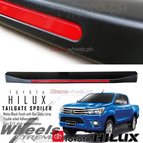 Hilux Conquest Rocco To With Reflector Rear Tail Gate