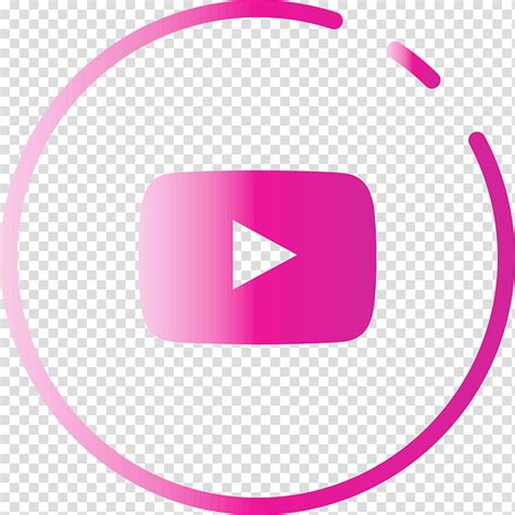 Youtube Logo Icon Circle Pink M Area Meter Precalculus Analytic