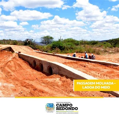 Jsblogueiro 𝗕𝗹𝗼𝗴 𝗝𝗦 Campo Redondo Rn Mais De 70 Da Obra Da