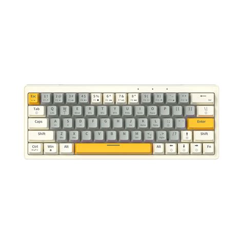 Zifriend ZA Pro Hot Swappable G Wireless Rgb Mechanical Keyboard Tnt Yellow Switch