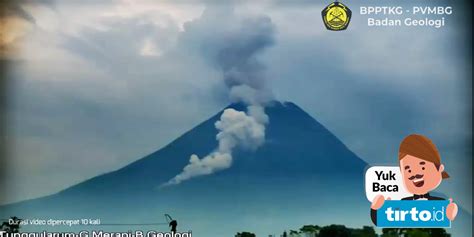 Berita Gunung Merapi September Kali Gempa Guguran