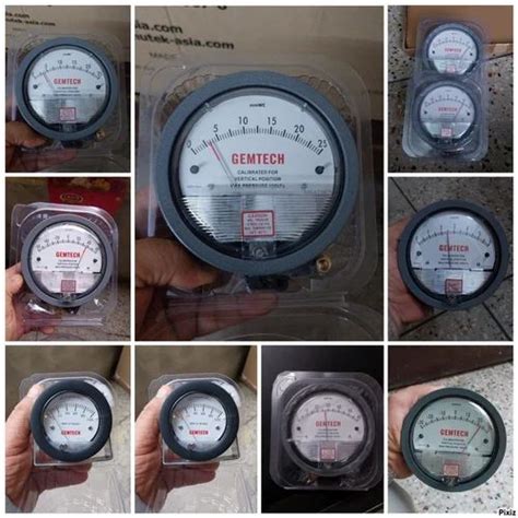 Gemtech Differential Pressure Gauge Wholesaler India By Naiwala Chowk