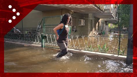 Alluvione Fornace Zarattini Resta Allagata Camminata Lungo Le Strade