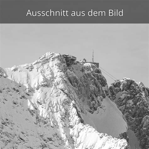 Alpspitze Zugspitze Im Winter SW