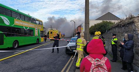 Dublin fire: At least one person injured as fire erupts at Rathgar workshop | Newstalk