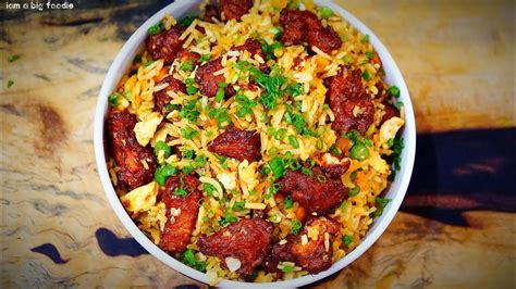 Spicy Chicken Fried Rice Indian Style Youtube