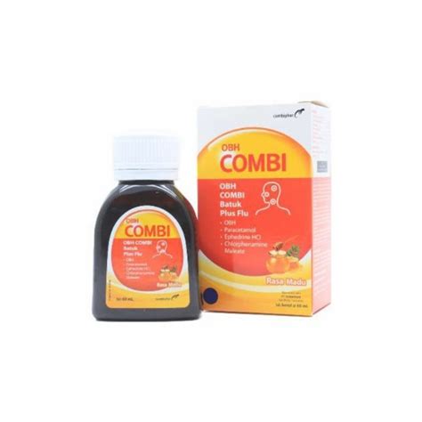 Obh Combi Plus Batuk Flu Madu Sirup Ml Kegunaan Efek Samping