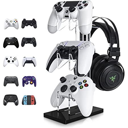 Amazon NBCP Controller Holder Gaming Headset Stand Mount For PS5