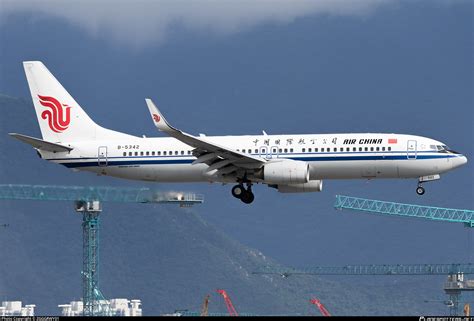 B 5342 Air China Boeing 737 89L WL Photo By ZGGGRWY01 ID 1658568