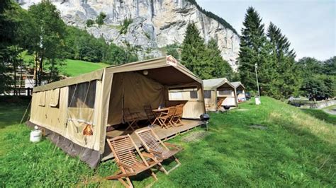 Campingplatz Jungfrau In Berner Oberland Lauterbrunnen Mobilheime