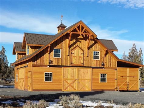 Denali Apartment Barn With Loft Barn Pros Shown With Handmade Hayloft