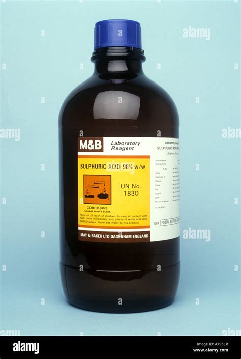 Sulfuric Acid Bottle