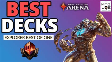 Metagame Breakdown Best MTG Explorer Best of One Decks MTGアリーナ最新デッキ