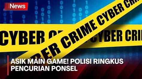 Polisi Berhasil Ringkus Residivis Pencurian Ponsel Di Makassar YouTube