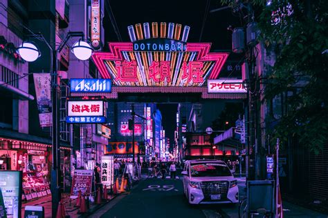 [100+] Japanese Neon Wallpapers | Wallpapers.com