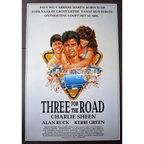 THREE FOR THE ROAD - Belgian Movie Poster Store