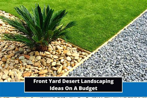 10 Front Yard Desert Landscaping Ideas on a Budget