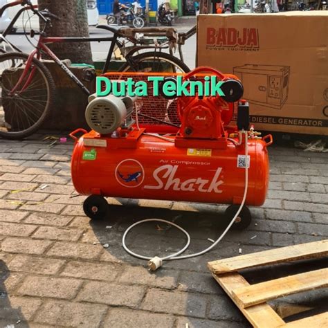 Jual Kompresor Angin Shark Tangki 1 2 Hp Dinamo Motor 1 2 Hp Listrik