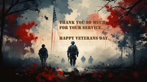 Thank You Your Service Veterans Stock Illustrations 72 Thank You Your