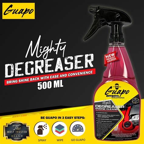 Guapo Mighty Degreaser Engine Cleaner Chain Cleaner Grease