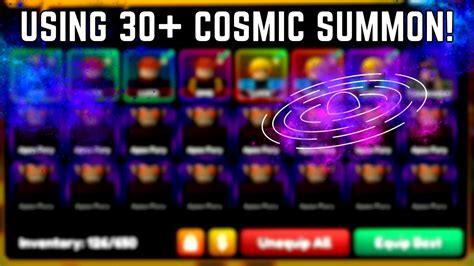 OPENING COSMIC SUMMON IN ANIME CHAMPIONS SIMULATOR GODLY Roblox