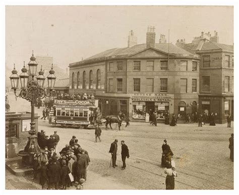 Foot Of Leith Walk 1898 Vintage Scotland Edinburgh Scotland Edinburgh