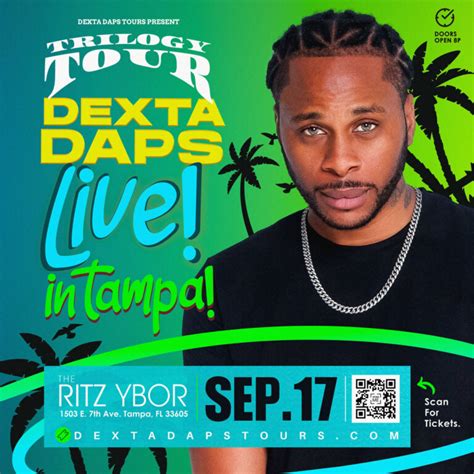 Dexta Daps Trilogy Tour The RITZ Ybor