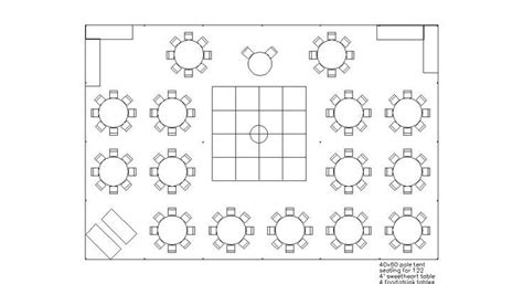 Event Reception Sample Layouts-- Let Us Assist You In Creating Your ...