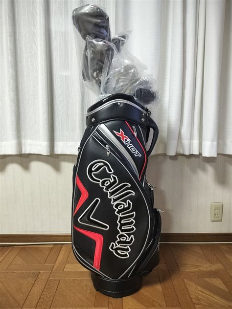 Callaway キャロウェイ 日本正規品 X HOT セットクラブ メンズクラブ 点セット キャディバッグ付き 点セット PK RH PC EZAKI NET GOLF